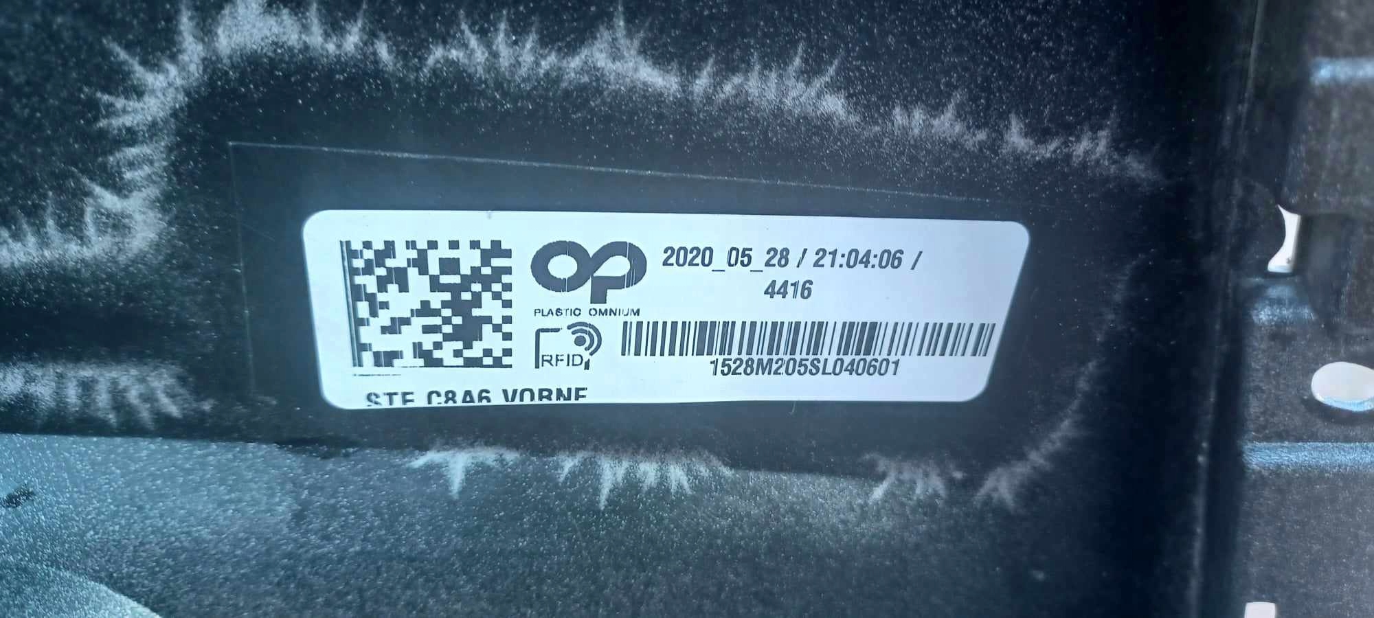 front bumper AUDI A6 C8 4K0807437 4K0807437A
