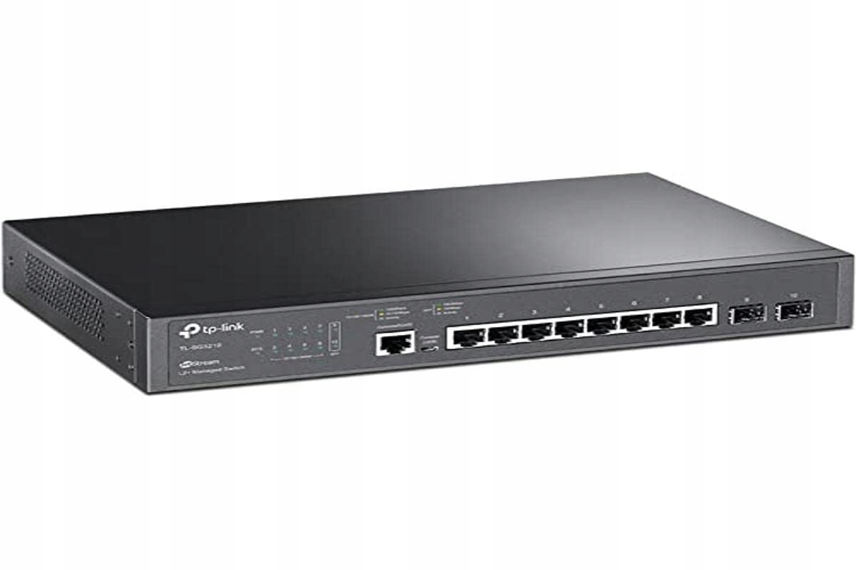 TP-Link TL-SG3210 8portový síťový přepínač se 2 Sfp porty