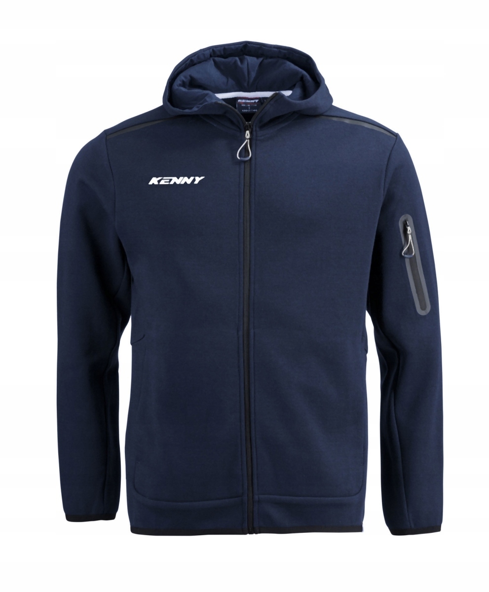 Kenny Racing 2025 Bluza S Kapucňou Model Core Navy Farba Modrá Veľkosť