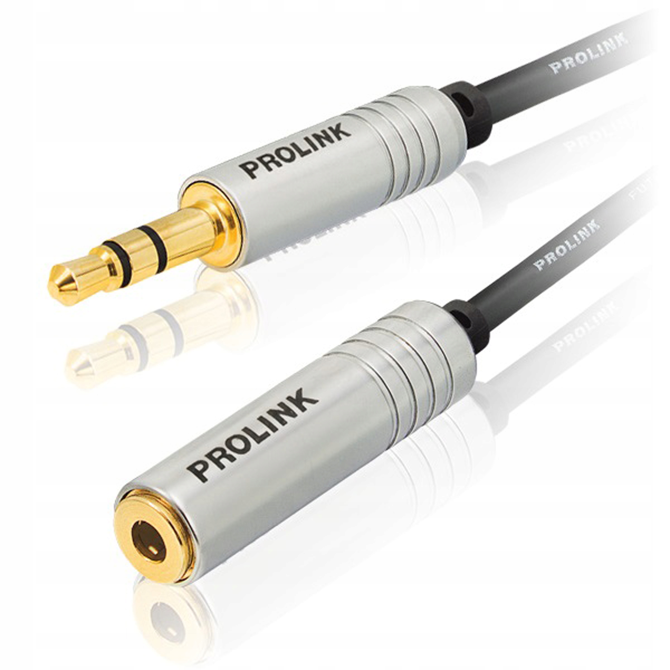 

Kabel Mini Jack 3,5mm Przedłużacz Prolink Fsl 5m