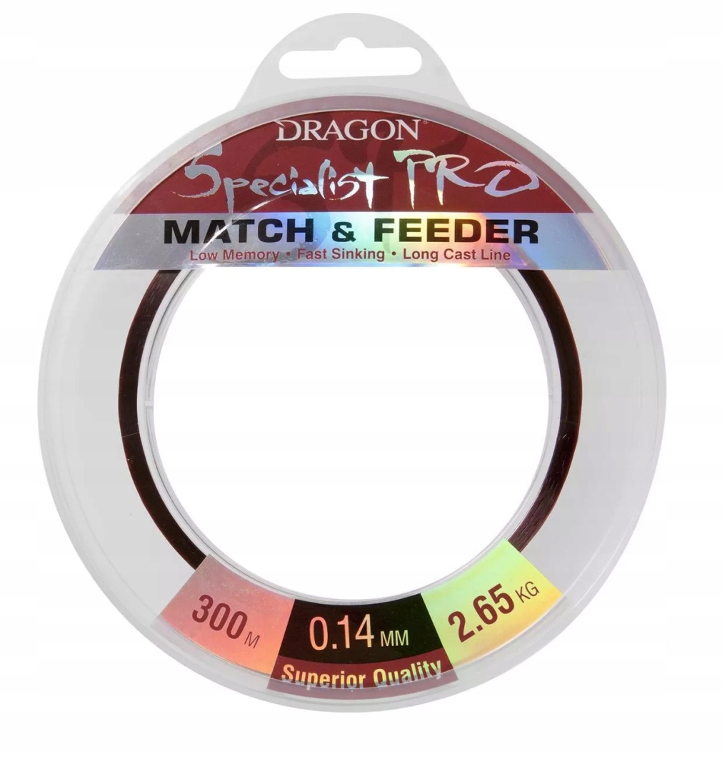 

Żyłka Dragon Match & Feeder 0.25mm 300 m