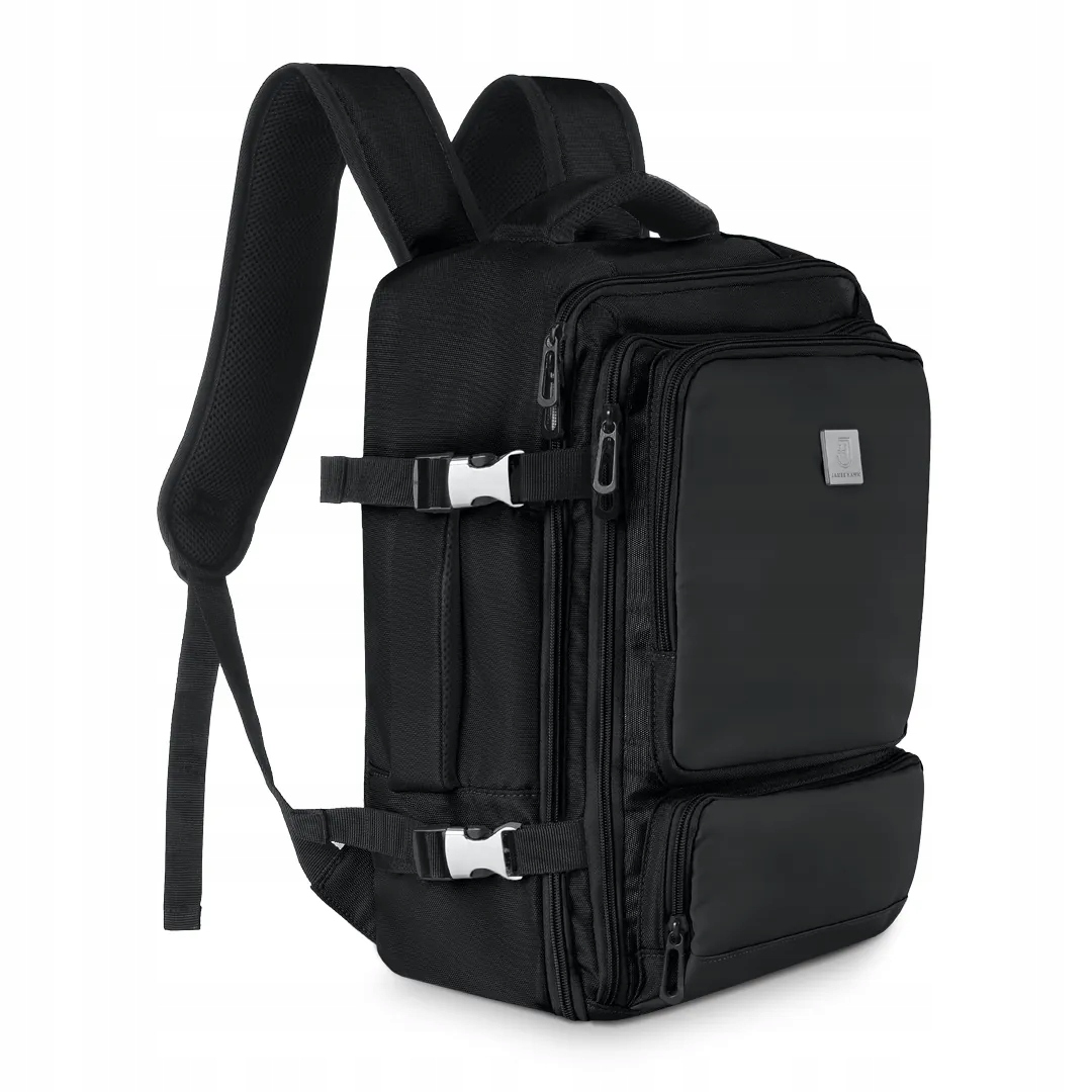 James Hawk Cabin Backpack Black – Batoh do letadla s Usb portem