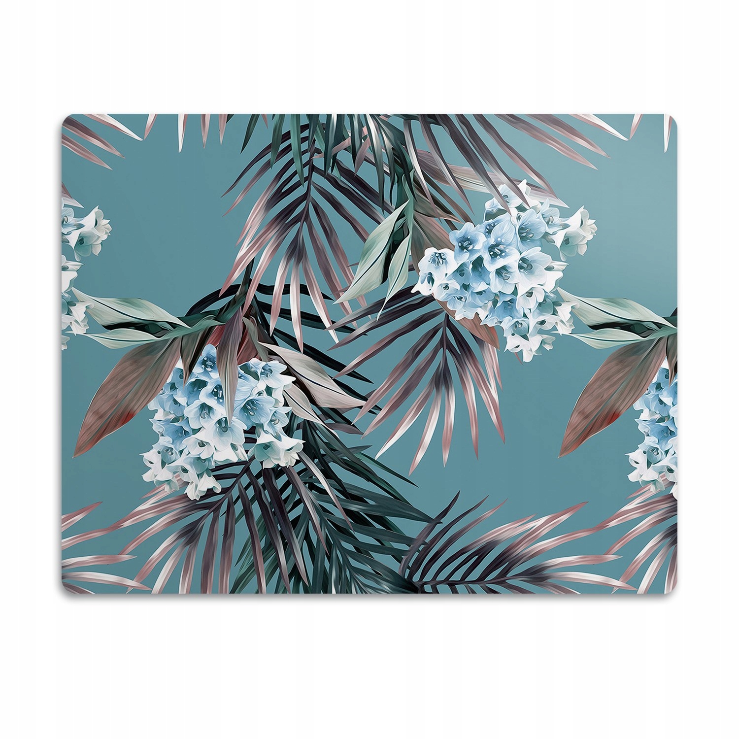 Levně Pro kočky psa podložka pod misku Obraz listů 90x60