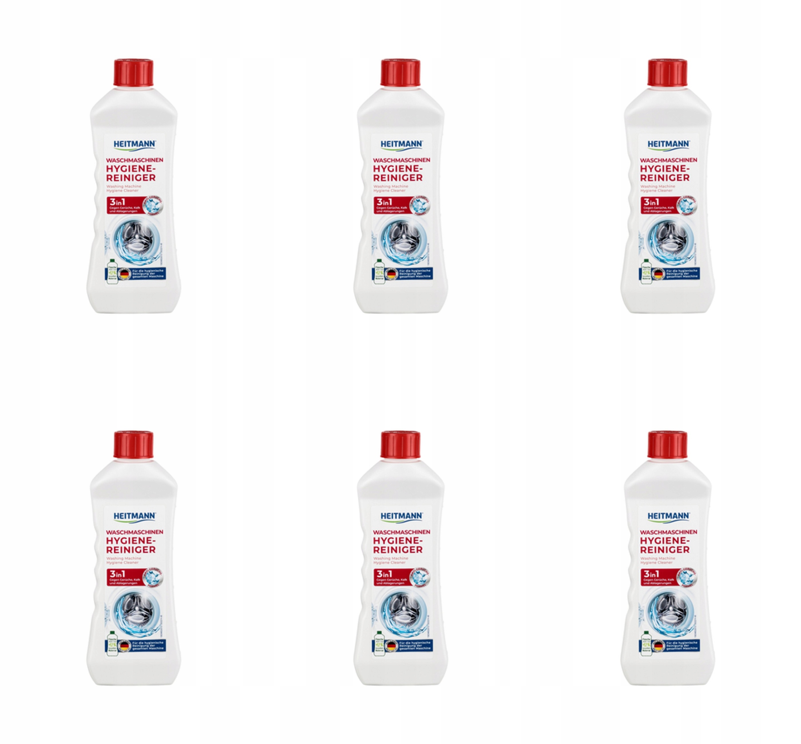 Heitmann Čisticí prostředek na pračky 250 ml X6