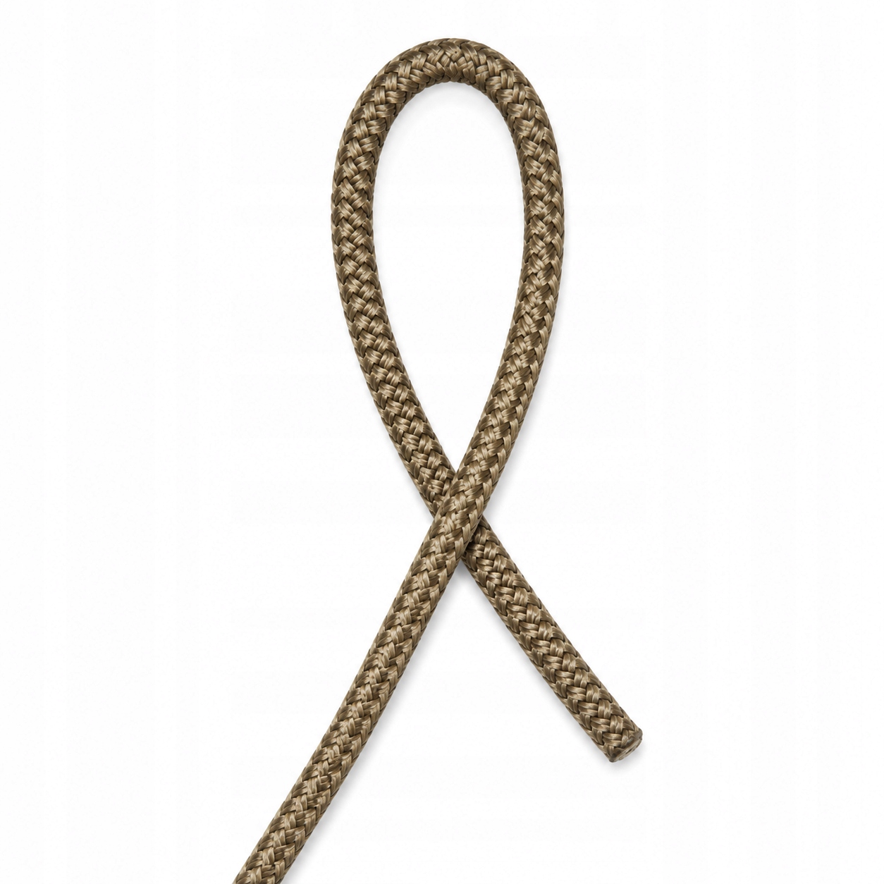 Lina żeglarska, Bora, Lanex beżowa, 6 mm, poliestrowa pleciona,świetny fał