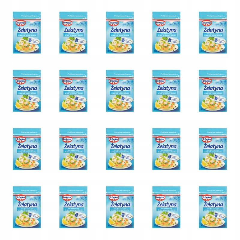Dr. Oetker Żelatyna 50g X20