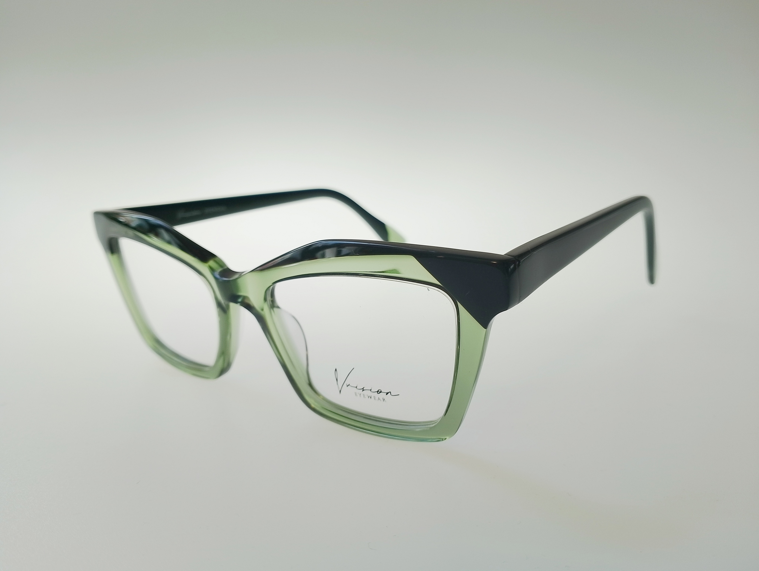Oprawki VVision VV268A Damskie transparentna zieleń