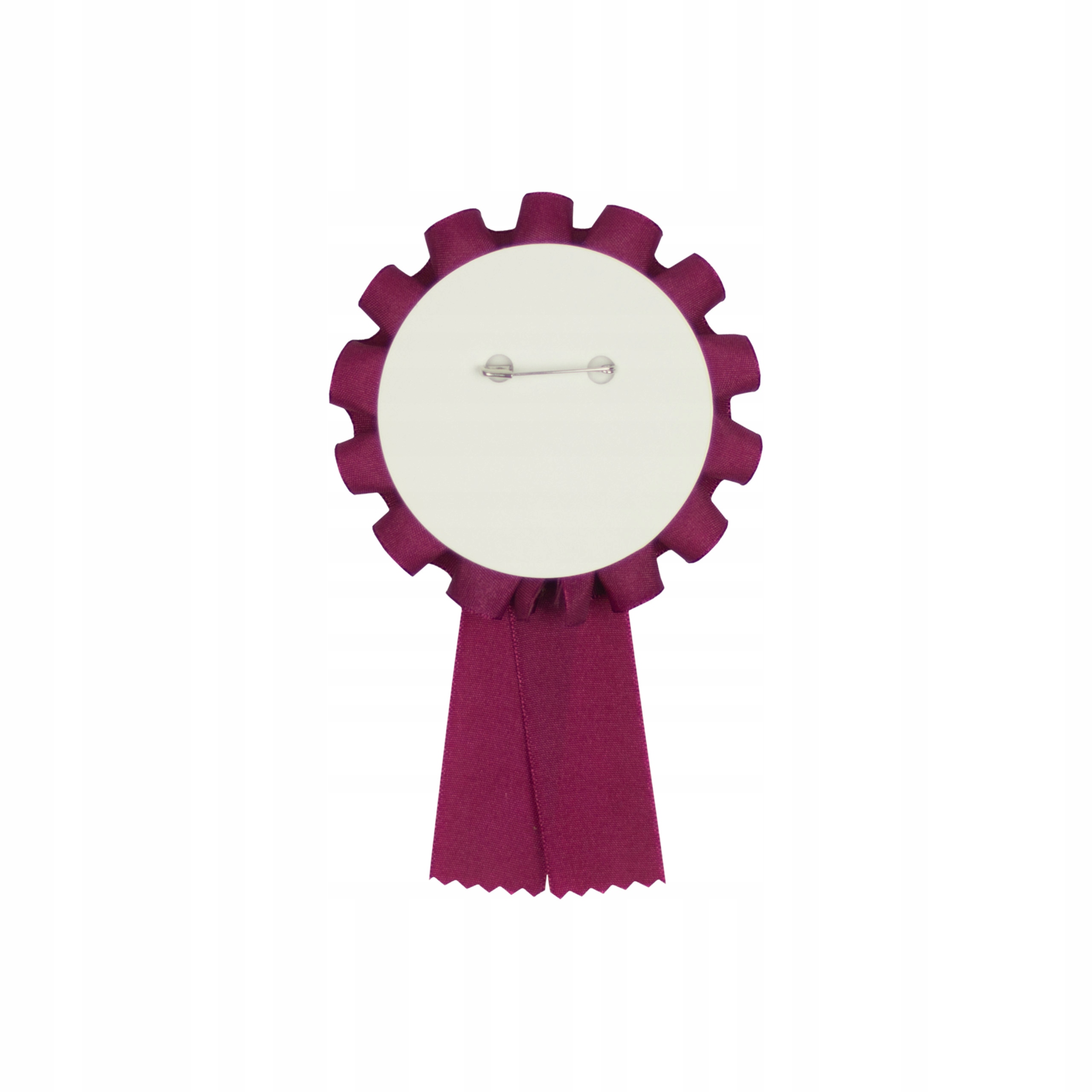 Kotylion Weselny - Amarantowy Kolor dominujący bordowy