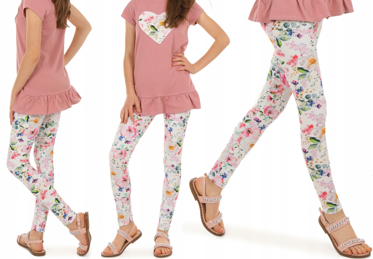 

Legginsy wzorzyste, Druk Cyfrowy 134 Kropek 012