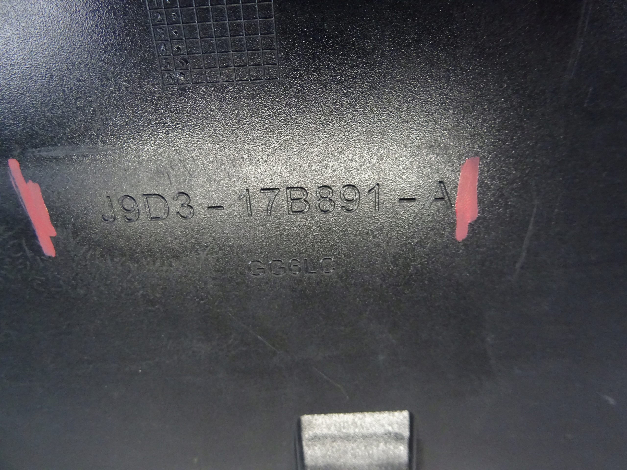 DYFUZOR Heckspoiler der Stoßstange heck JAGUAR und-PACE J9D3-17B891-A.