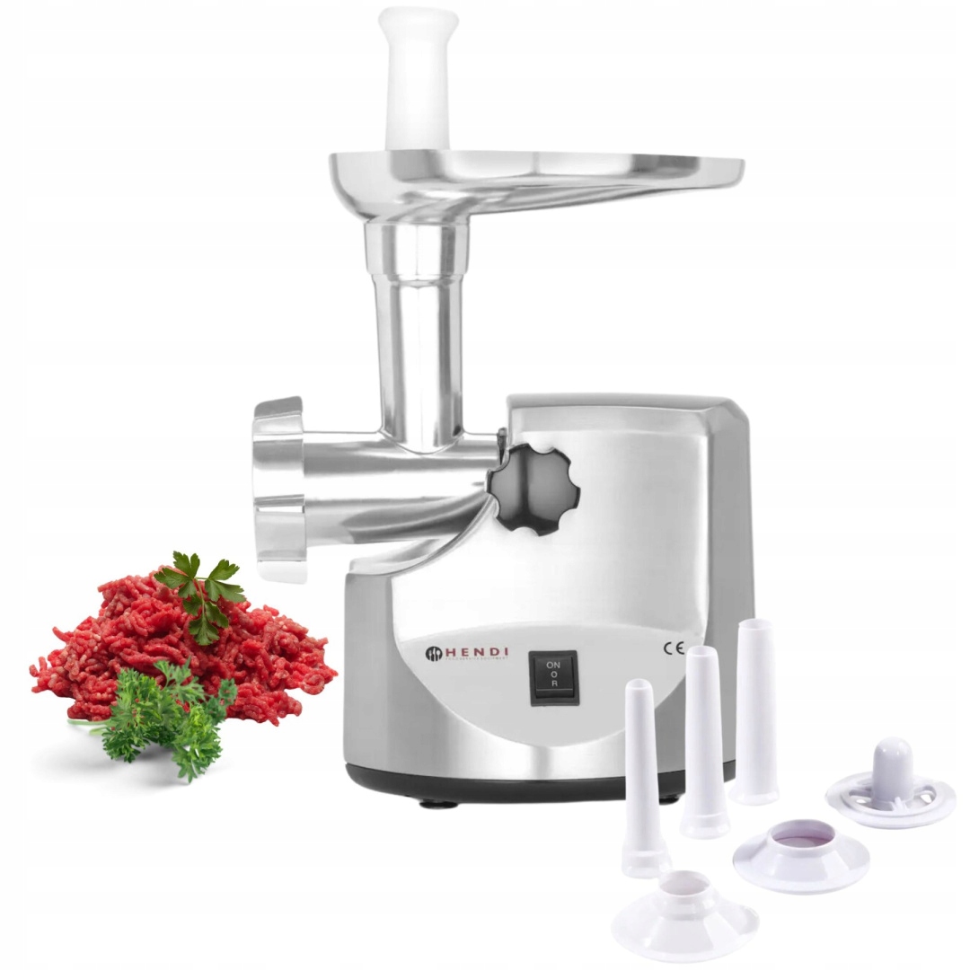 Maszynka do Mięsa Hendi Wilk 198 210864 Solidna Do Domu i Małej Gastronomii-Zdjęcie-0