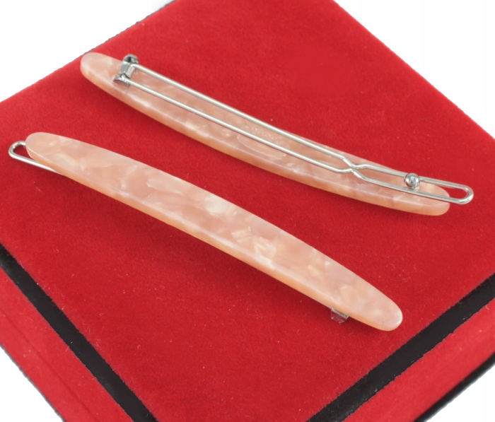 

Spinka Duża 8 cm Do Podpinania Włosów Łososiowa