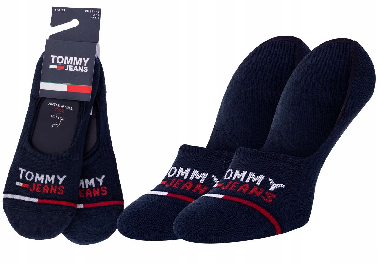 

Tommy Hilfiger Skarpetki Stopki 2P Navy r.43-46