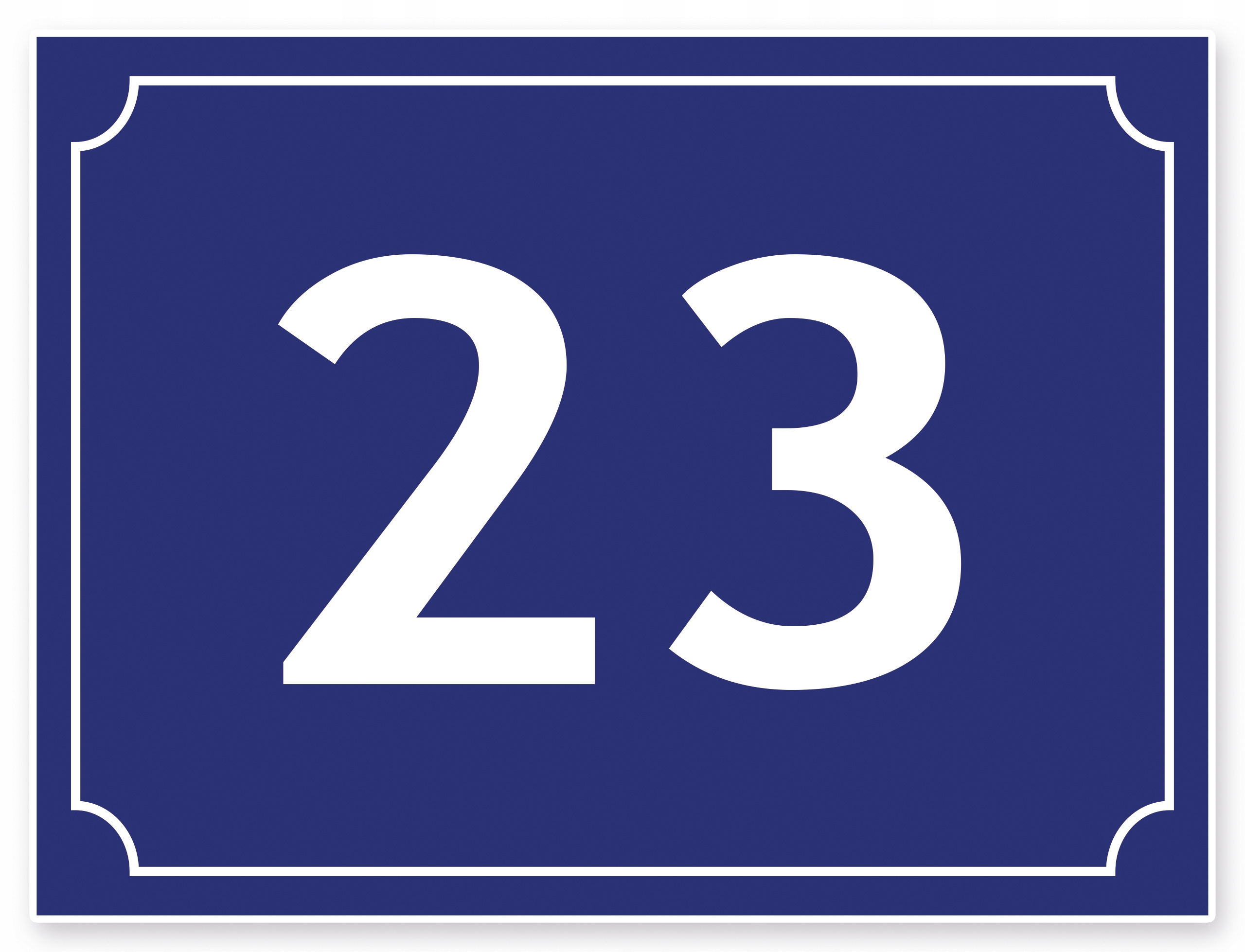 TABLICZKA ADRESOWA z numerem domu tablica 40x30 cm