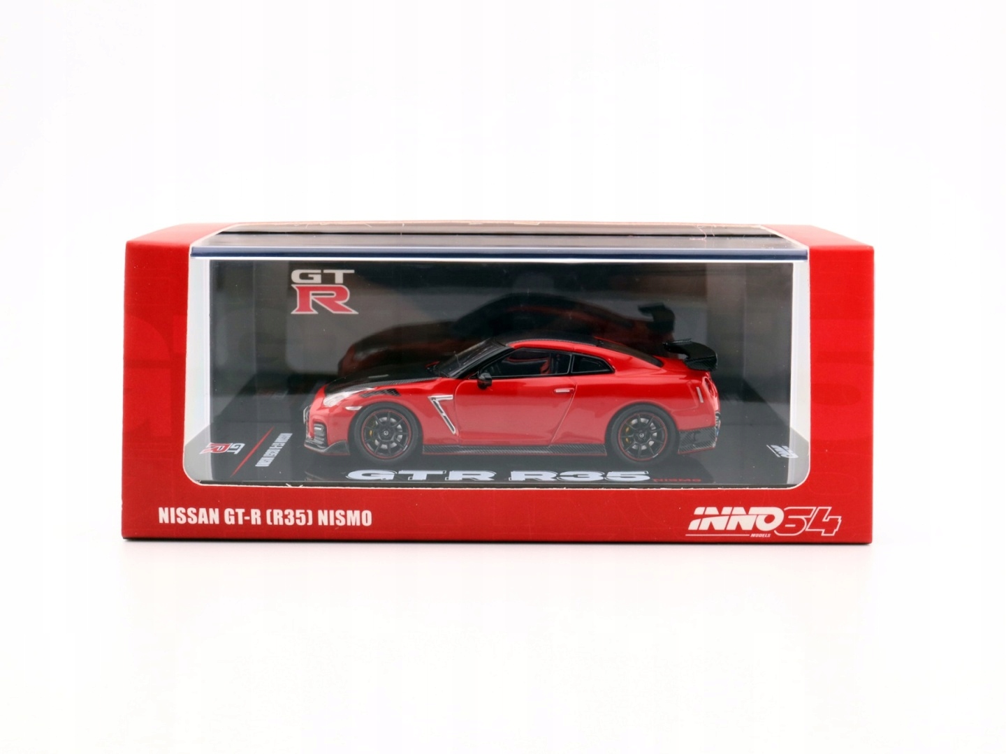 INNO64 Nissan GT-R (R35) Nismo RED INNO 64 1:64 • Cena, Opinie