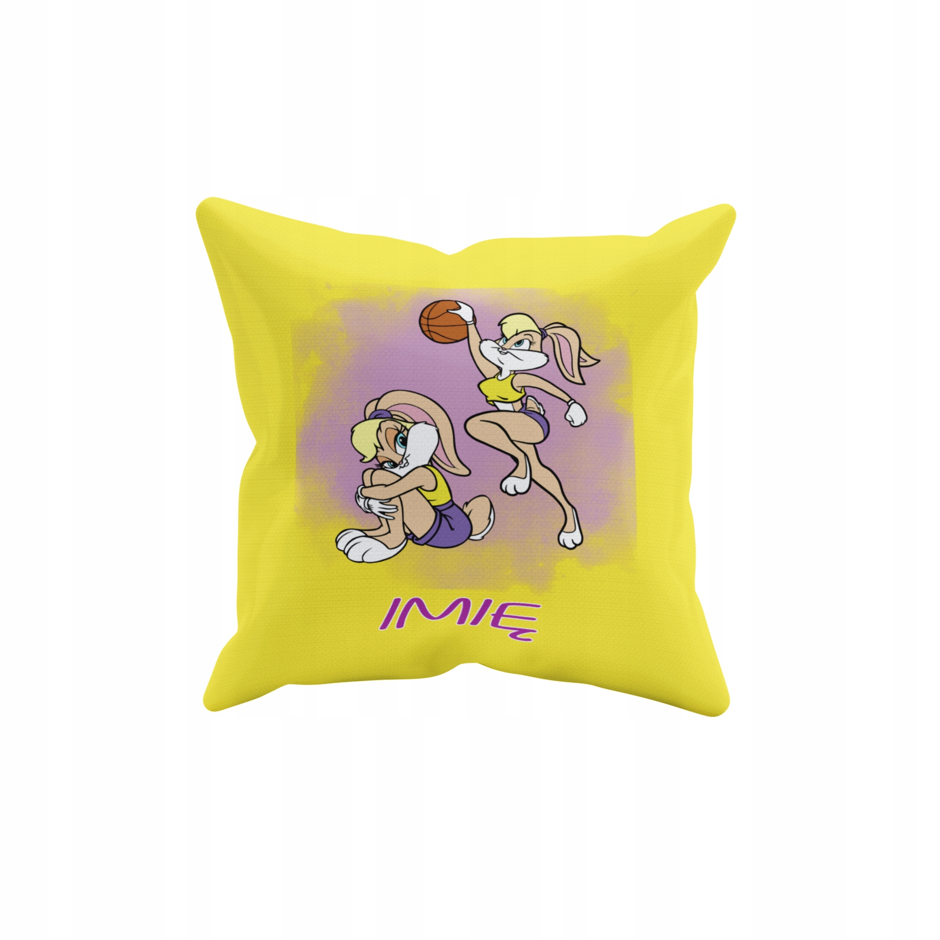 POSZEWKA NA PODUSZKĘ JAŚKA DO PRZEDSZKOLA BUGS I LOLA + IMIĘ GRATIS Waga produktu z opakowaniem jednostkowym 0.5 kg