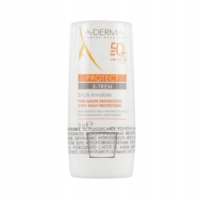 A-Derma Krem przeciwsłoneczny w sztyfcie Protect X-Trem Stick SPF50+ 8 g