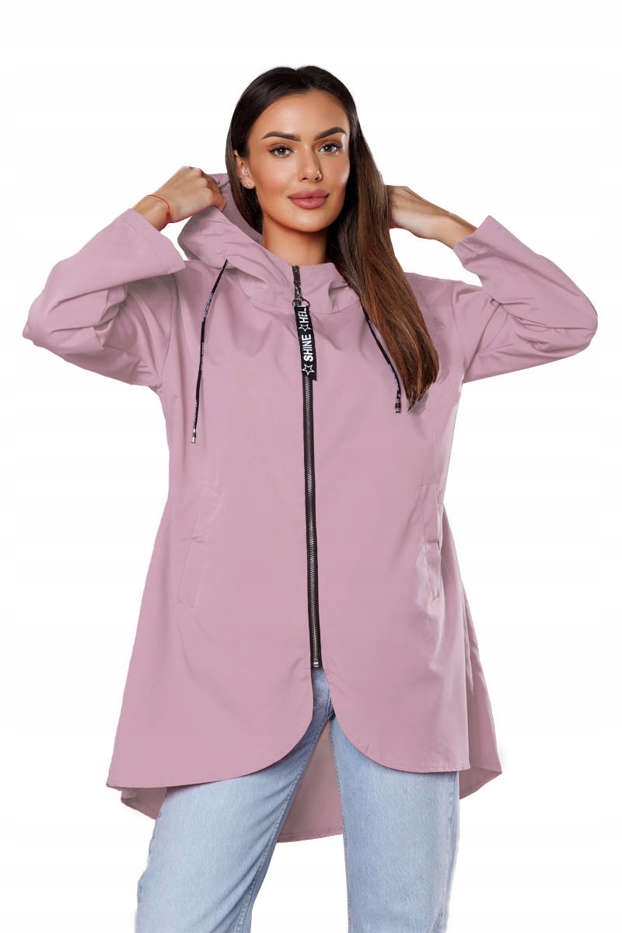 Vypasovaná Přehozka Kapuce B8117 B.růžová S (36)