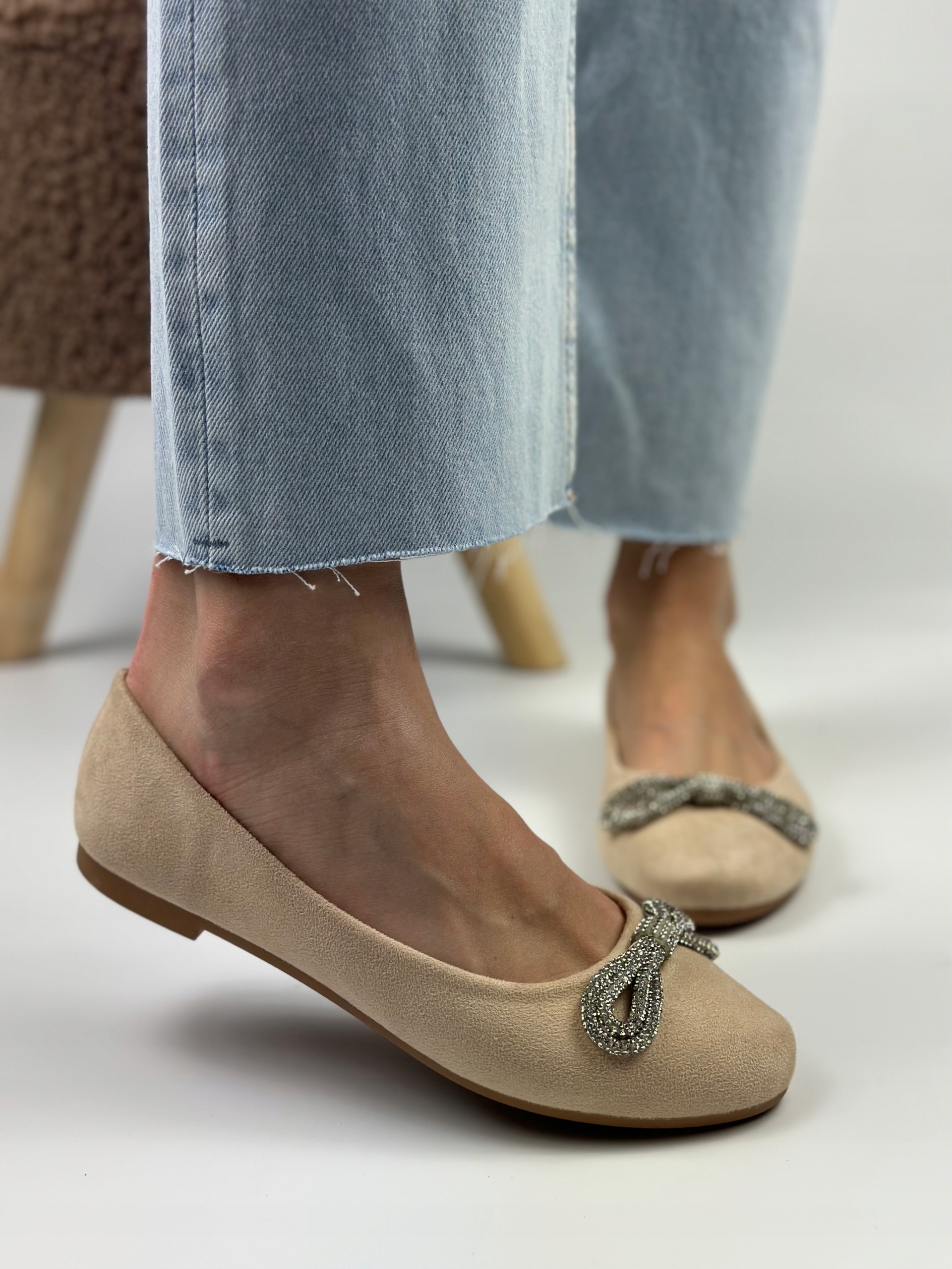 Baleriny Seastar ZA19 Beżowy r. 39