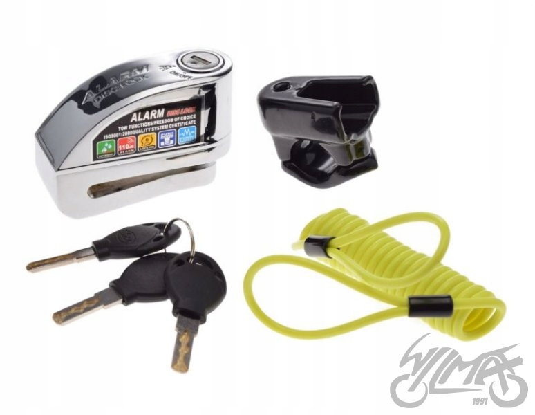 Блокування циферблата з блоком сигналізації DiscLock 6 мм