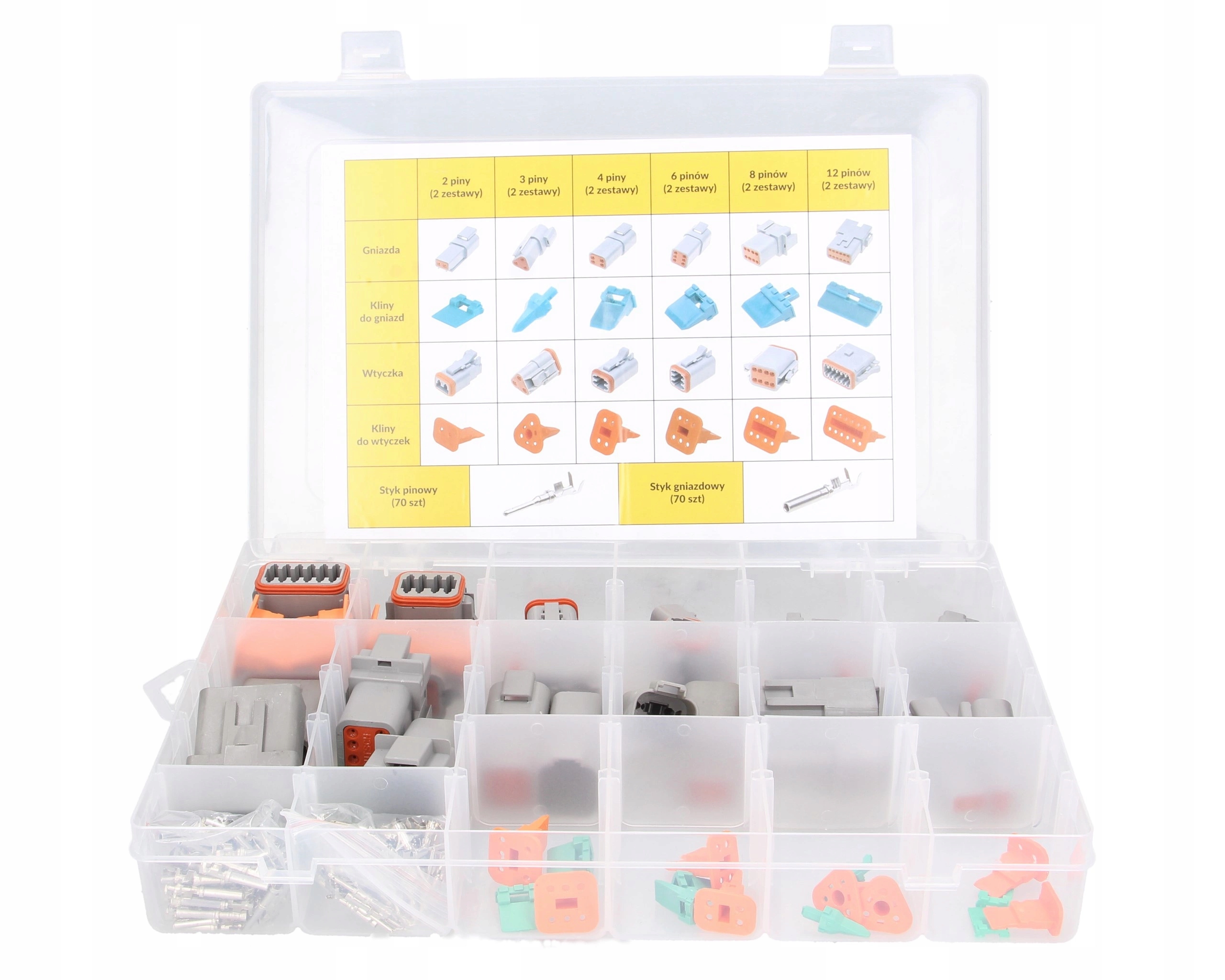 elektrické spojky Deutsch Dt 188 prvků