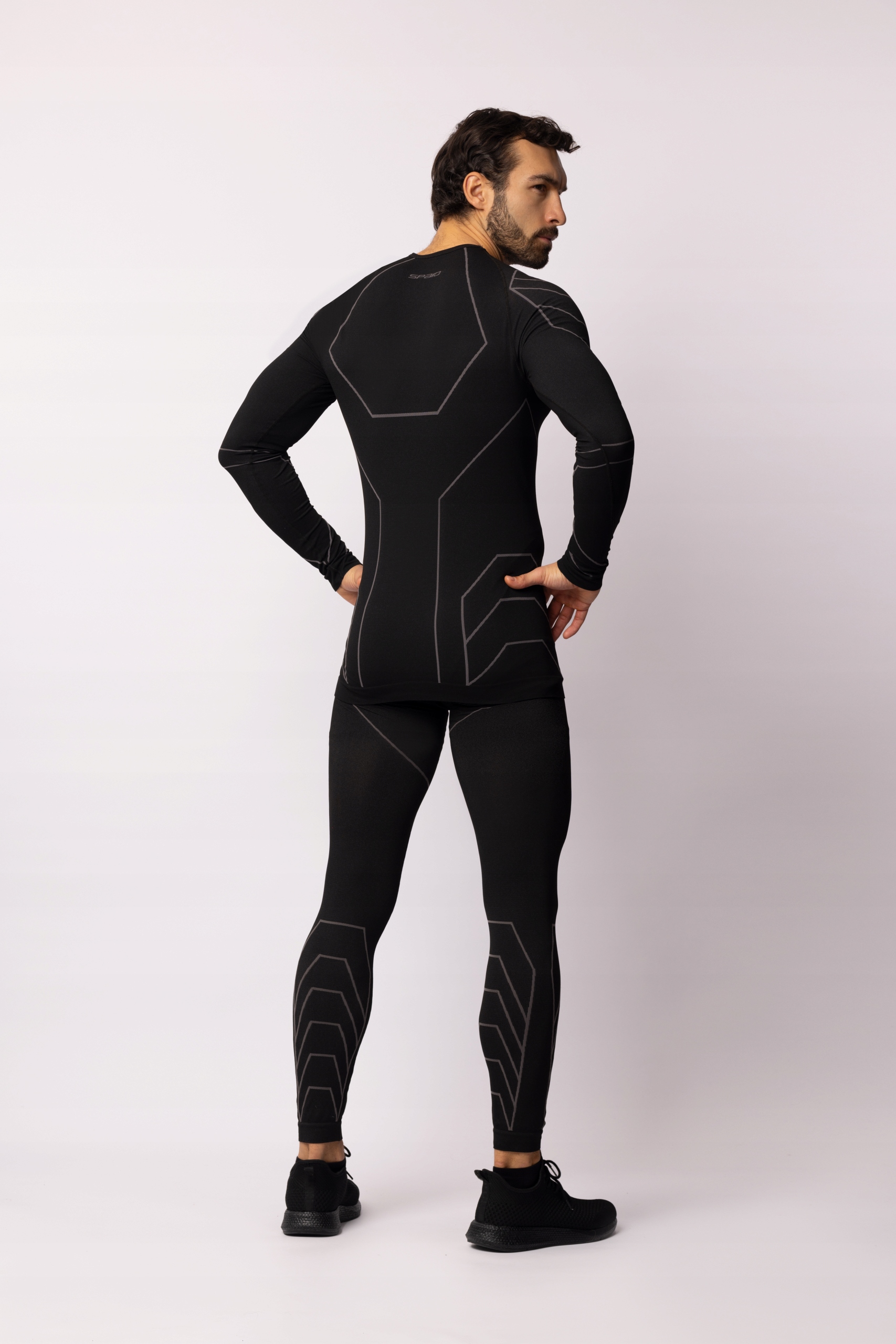 SPAIO RAPID Koszula MOTOCYKLOWA długi rękaw r. czarno szara XL Producent inny