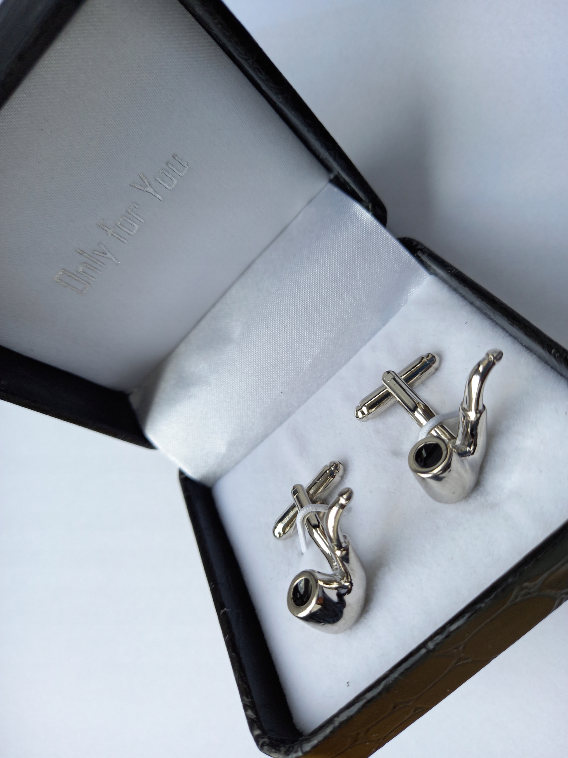 Manžetové knoflíčky na košili Dýmka pro gentlemana