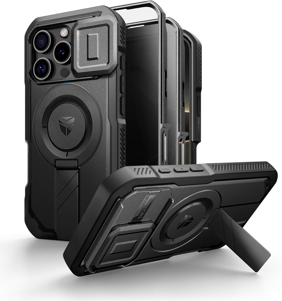 Pouzdro Dexnor Pro Iphone 16 Pro Max S Fólií Pro Magsafe Ochranu Fotoaparátu