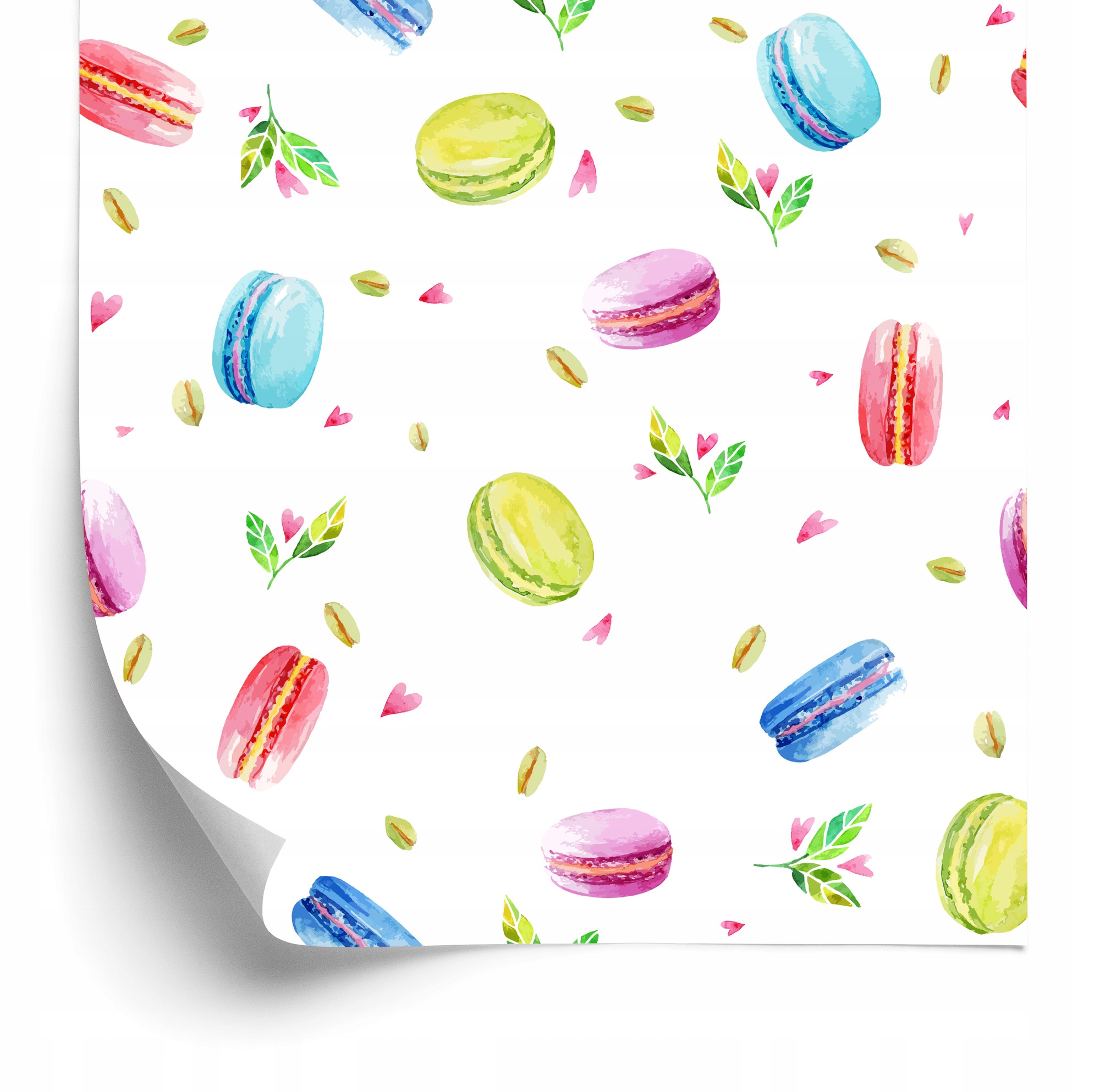Tapeta Farebné sušienky 50x1000 cm
