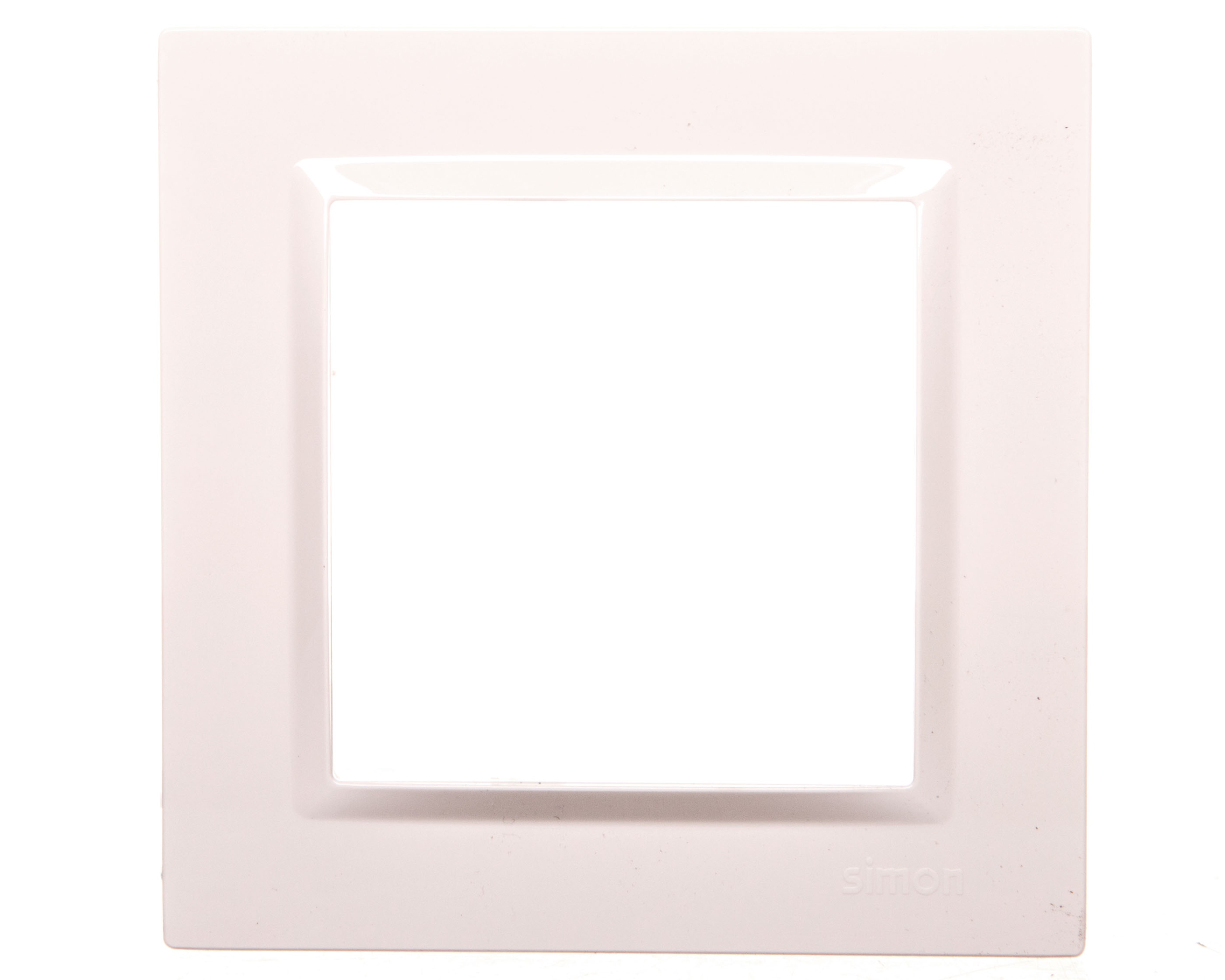 Ramka pojedyncza Kontakt-simon kremowy