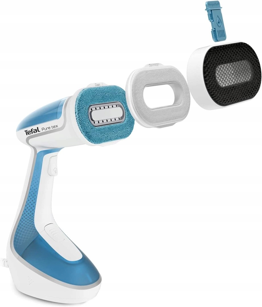 Tefal Ručný naparovač odevov DT9530E1, 1700 W, 0,2 l, 30 g/min, modro-biely Te