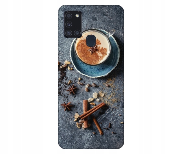 

Etui na telefon Samsung Galaxy A21s Kawa z wanilia
