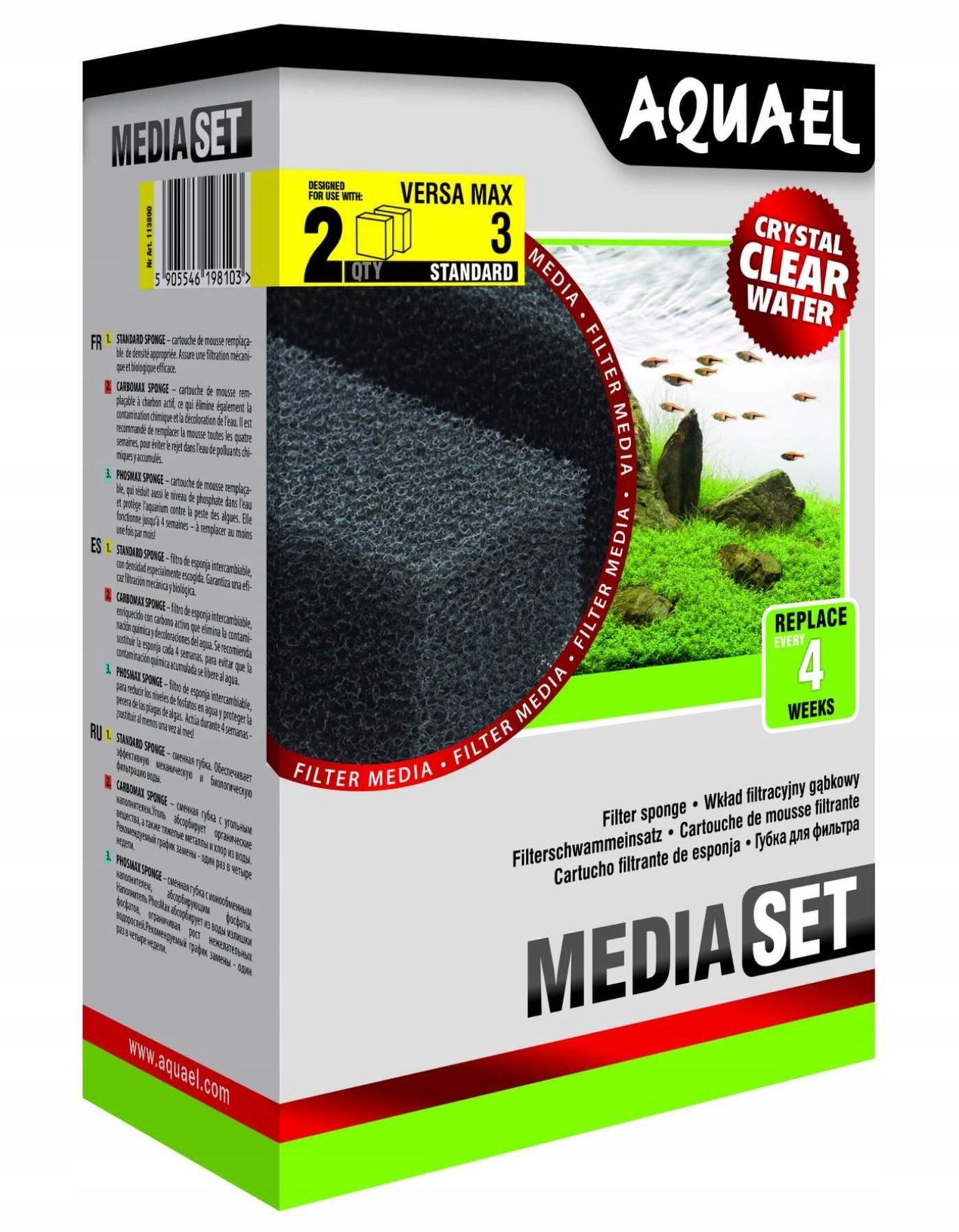 

Oryginalna Gąbka Wkład Gąbkowy Versamax 3 FZN-3