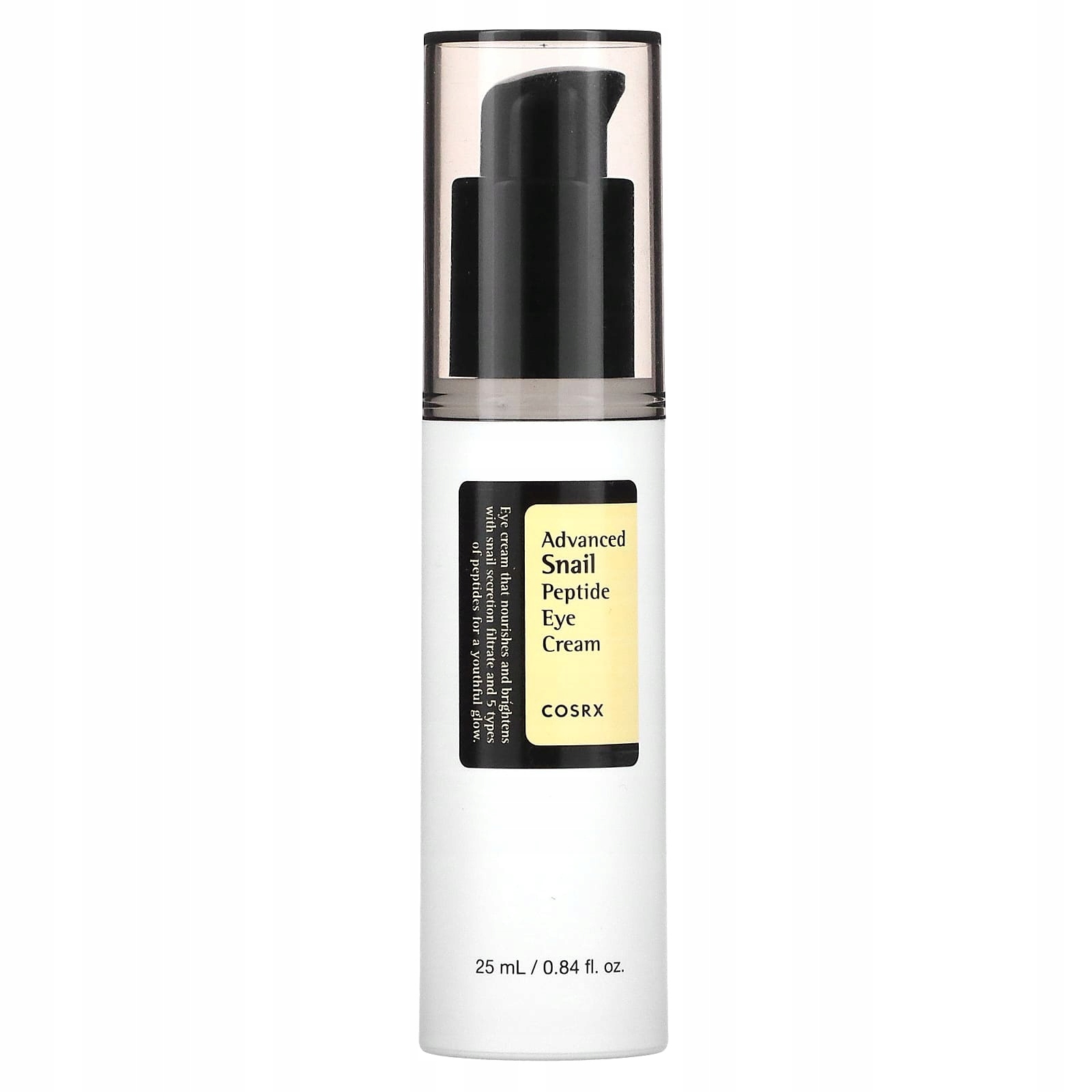 Cosrx Advanced Snail Peptide krém pod oči s hlemýždím slizem a peptidy