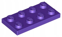

Lego 3020 Płytka 2x4 fioletowa Nowa (1g)