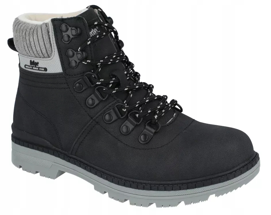 Lee Cooper 3043 zateplené černé pro mládež boty módní traperky vel. 39
