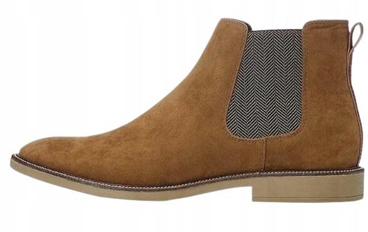 Find Pánské Nazouvací Boty Hnědé Hladké 47 3_5