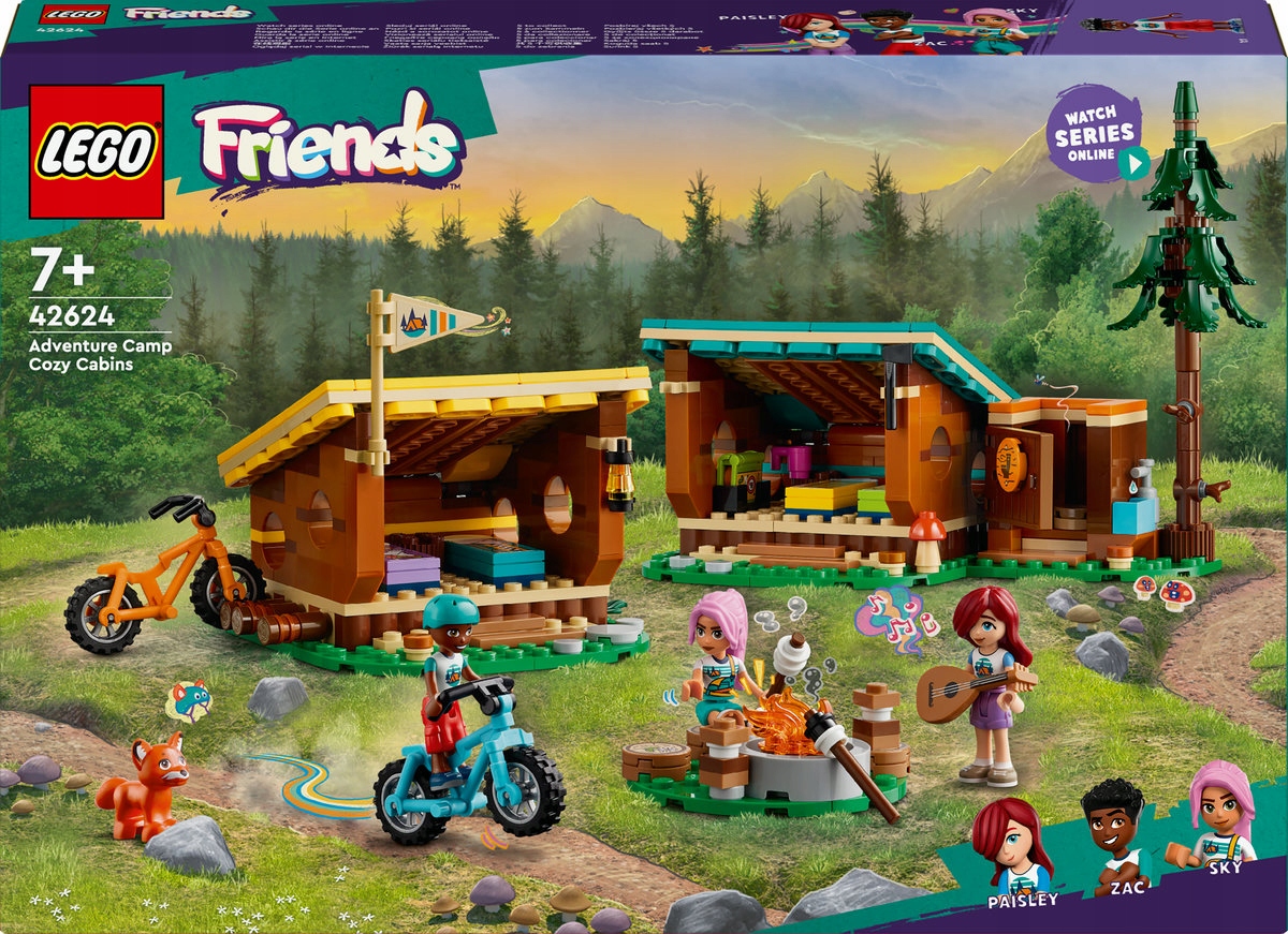 Lego Friends Útulné Domečky Na Letním Táboře Stavebnice Pro Holčičku