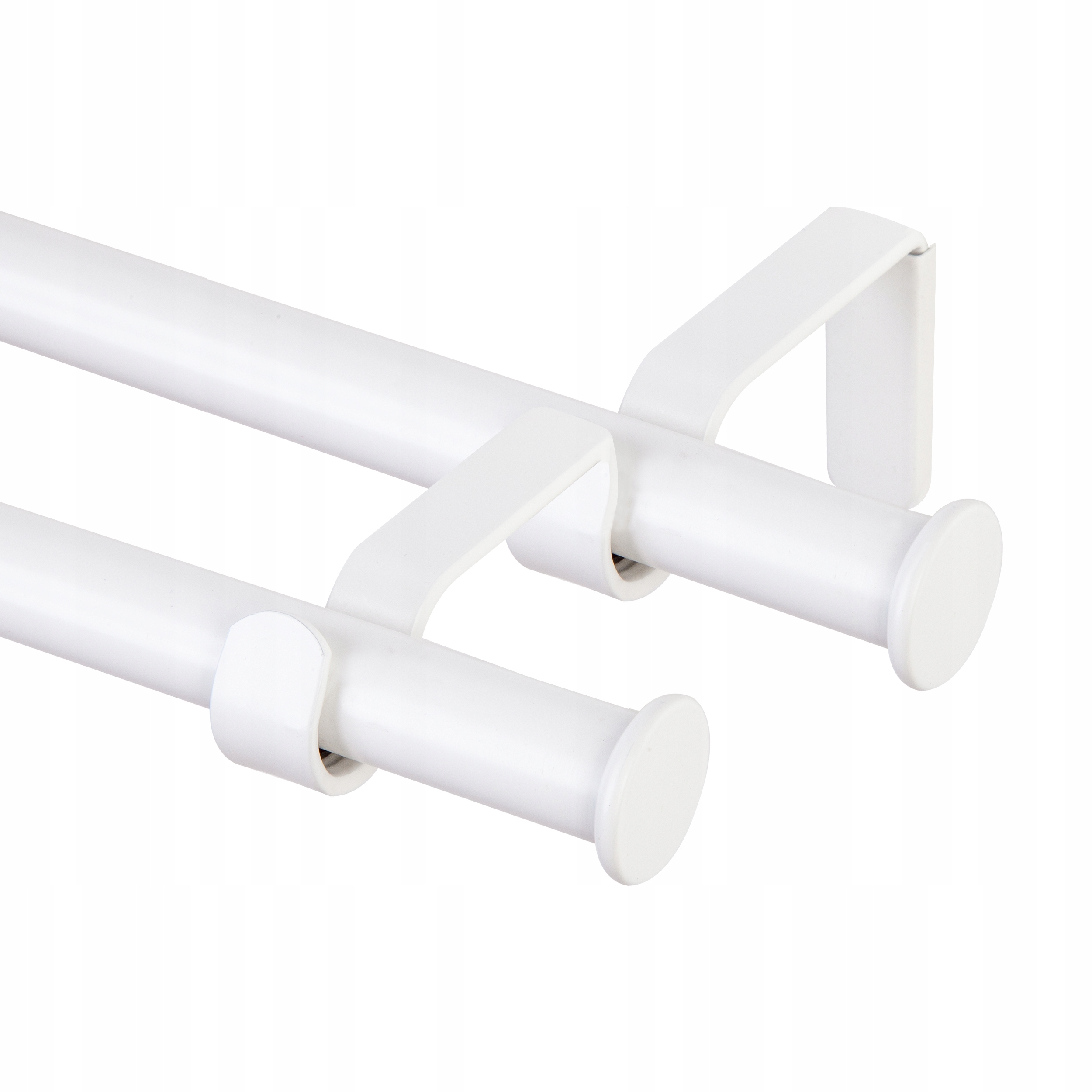 

Karnisz Oslo 200cm podwójny 19/19mm metal biały