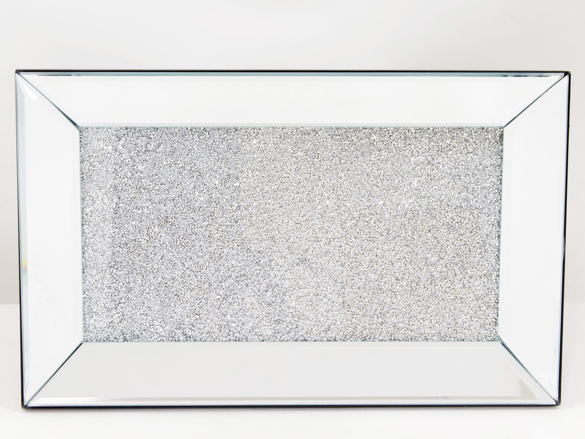 PATERA talerz TACA podstawek pod stroik GLAMOUR Kolor odcienie szarości i srebra