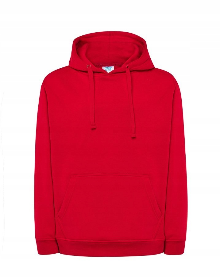 

Bluza męska Kangurka Z Kapturem Jhk, czerwona 2XL
