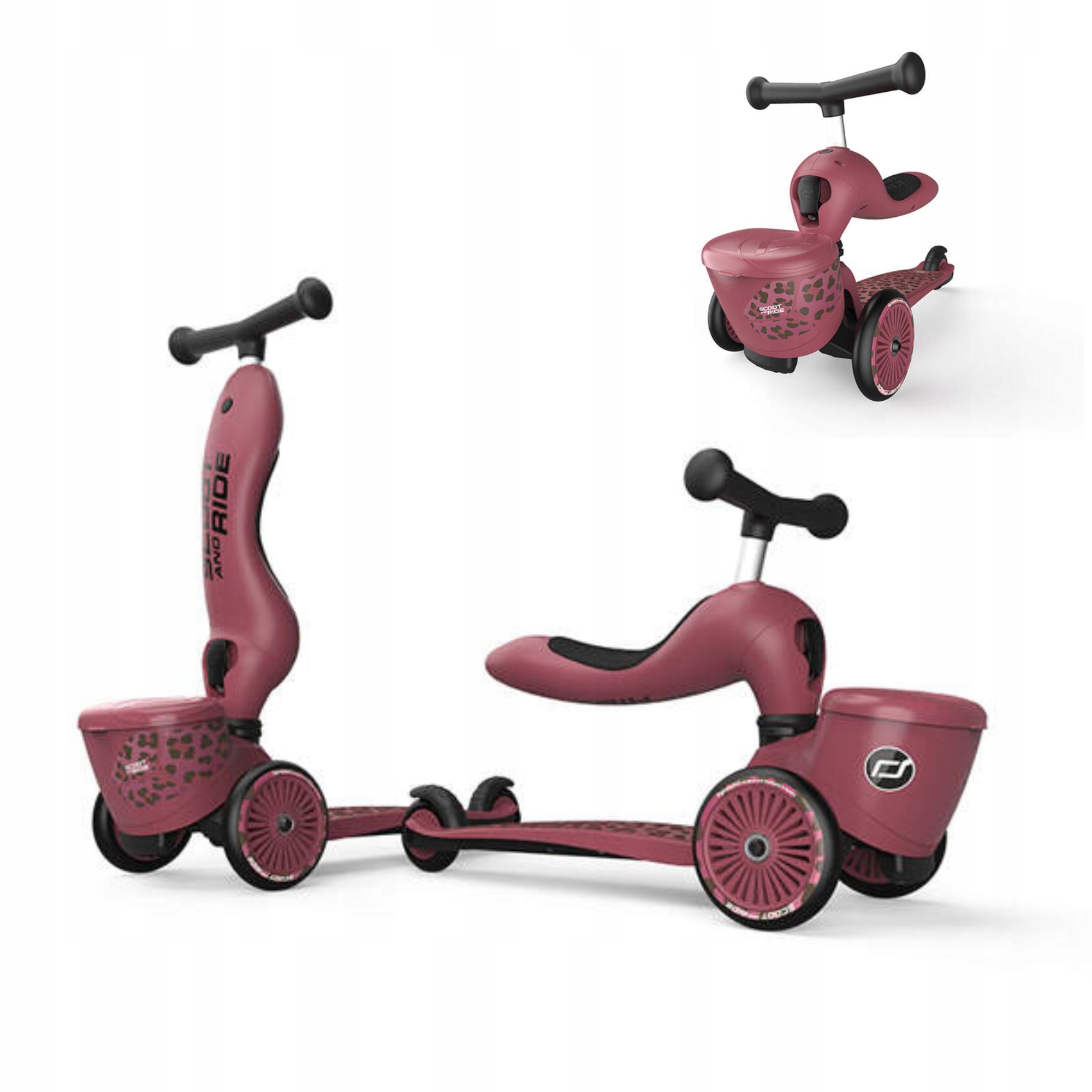 Scoot and Ride Highwaykick 1 Lifestyle 2w1 Jeździk Hulajnoga 1-5lat Wildcat
