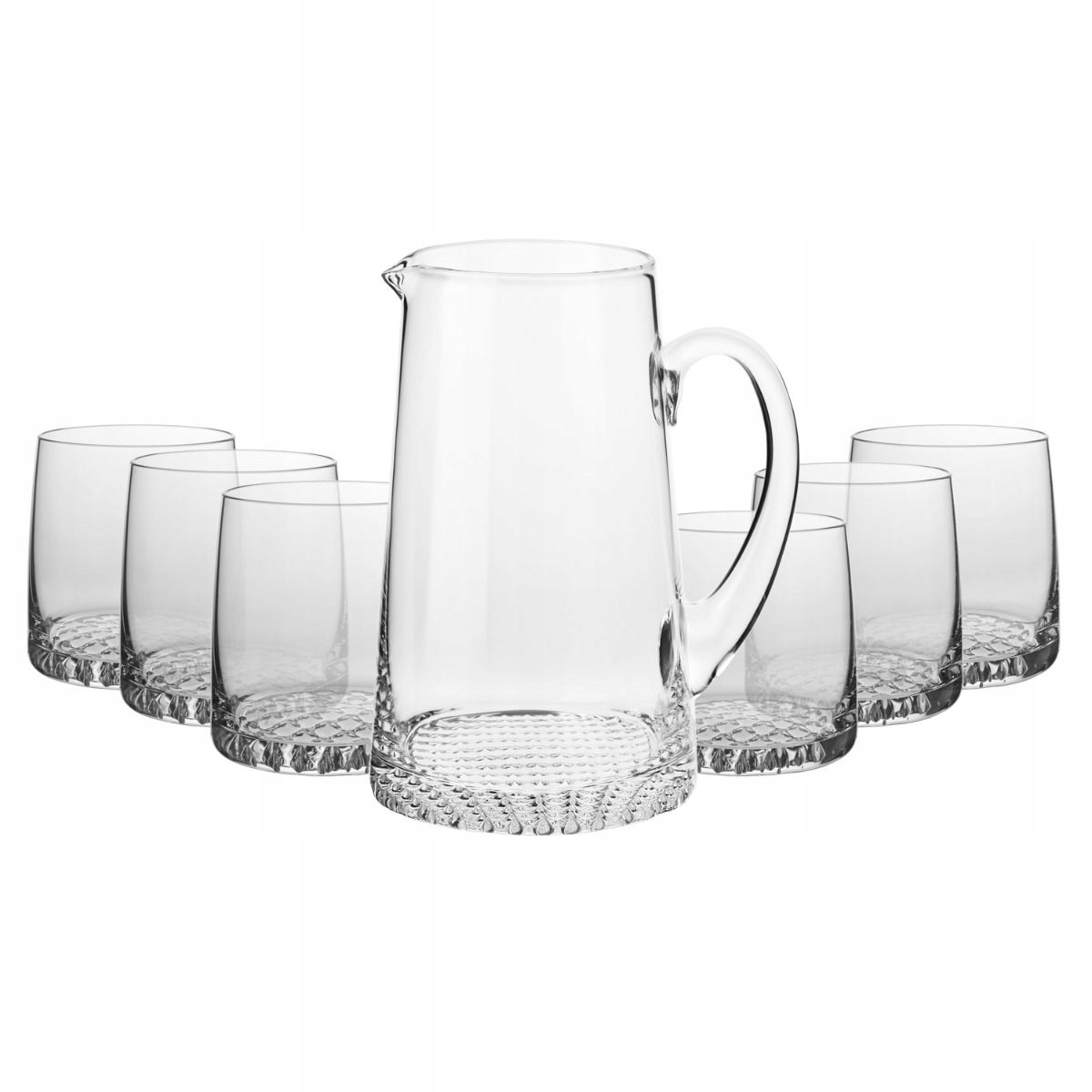 

Komplet 6 szklanek 300ml z dzbankiem Krosno Fjord