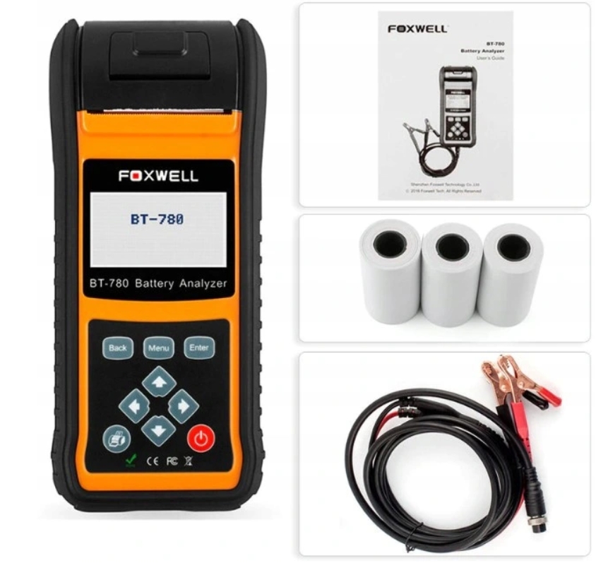 Тестер акумуляторних батарей FOXWELL bt780