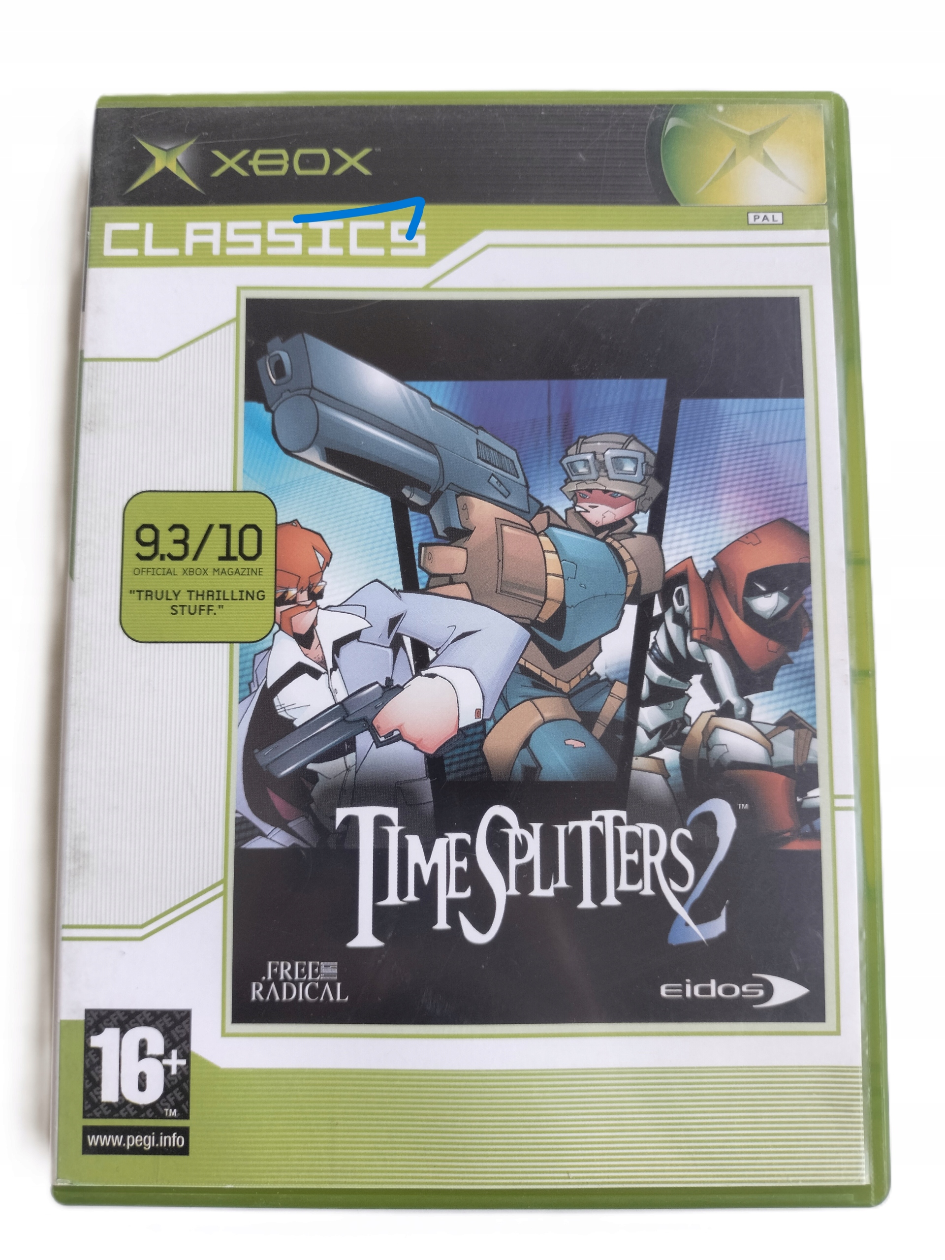 TIMESPLITTERS 2 XBOX PAL ENG