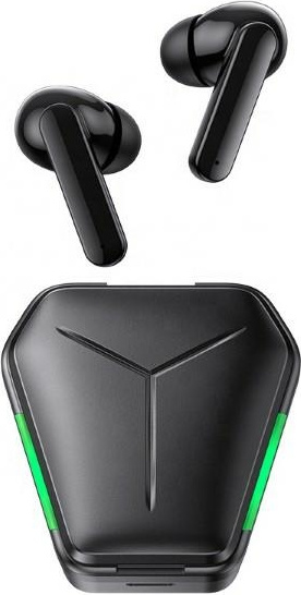 Sluchátka Tws Usams Jy series Gaming Bluetooth 5.0 černá/černá BHUJY01