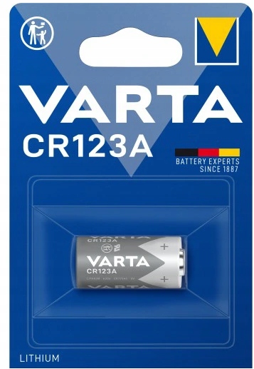 

1x Bateria Litowa Photo Varta CR123A 3V Cr 123