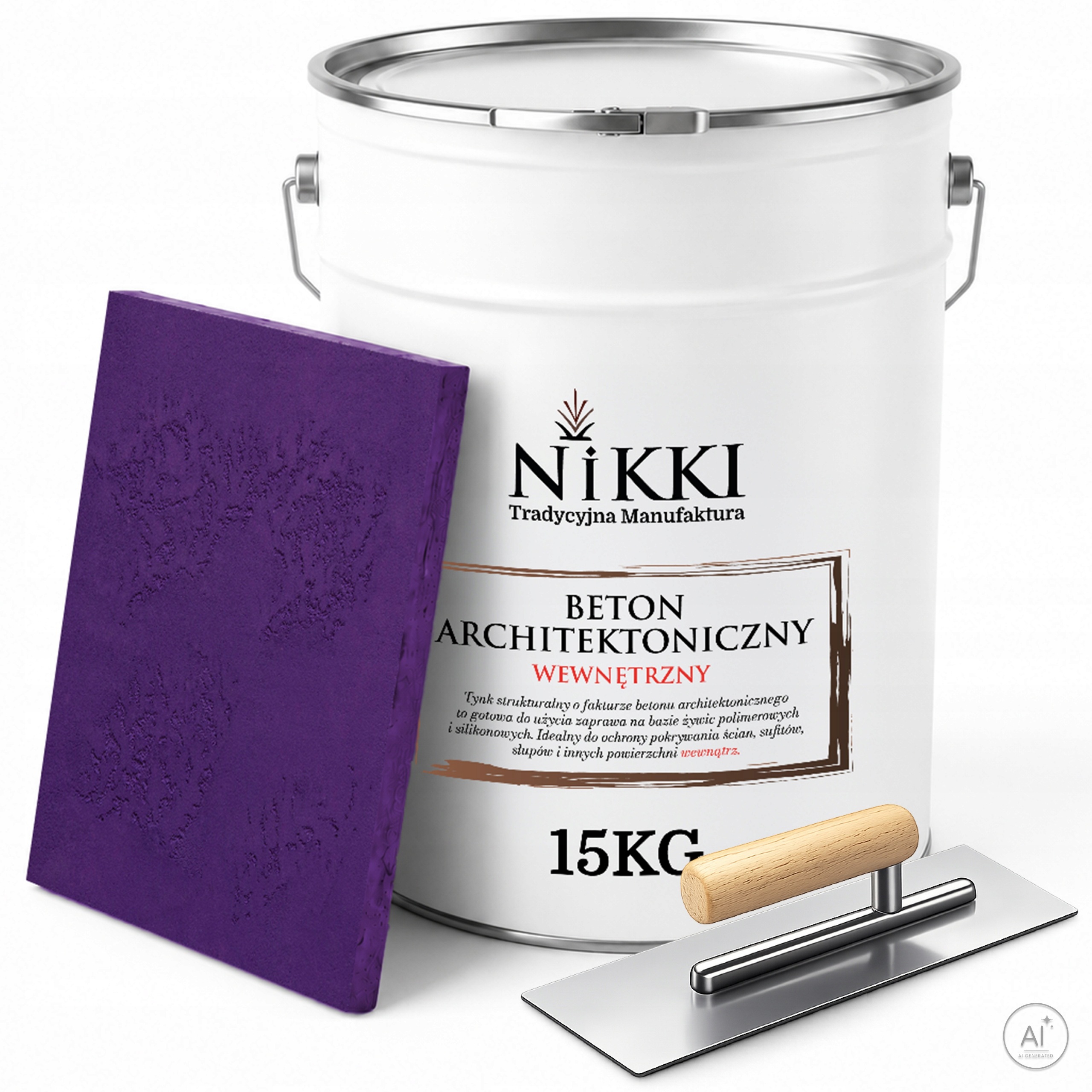 Dekorativní architektonický beton vnitřní 15 kg fialový H2711 Paca
