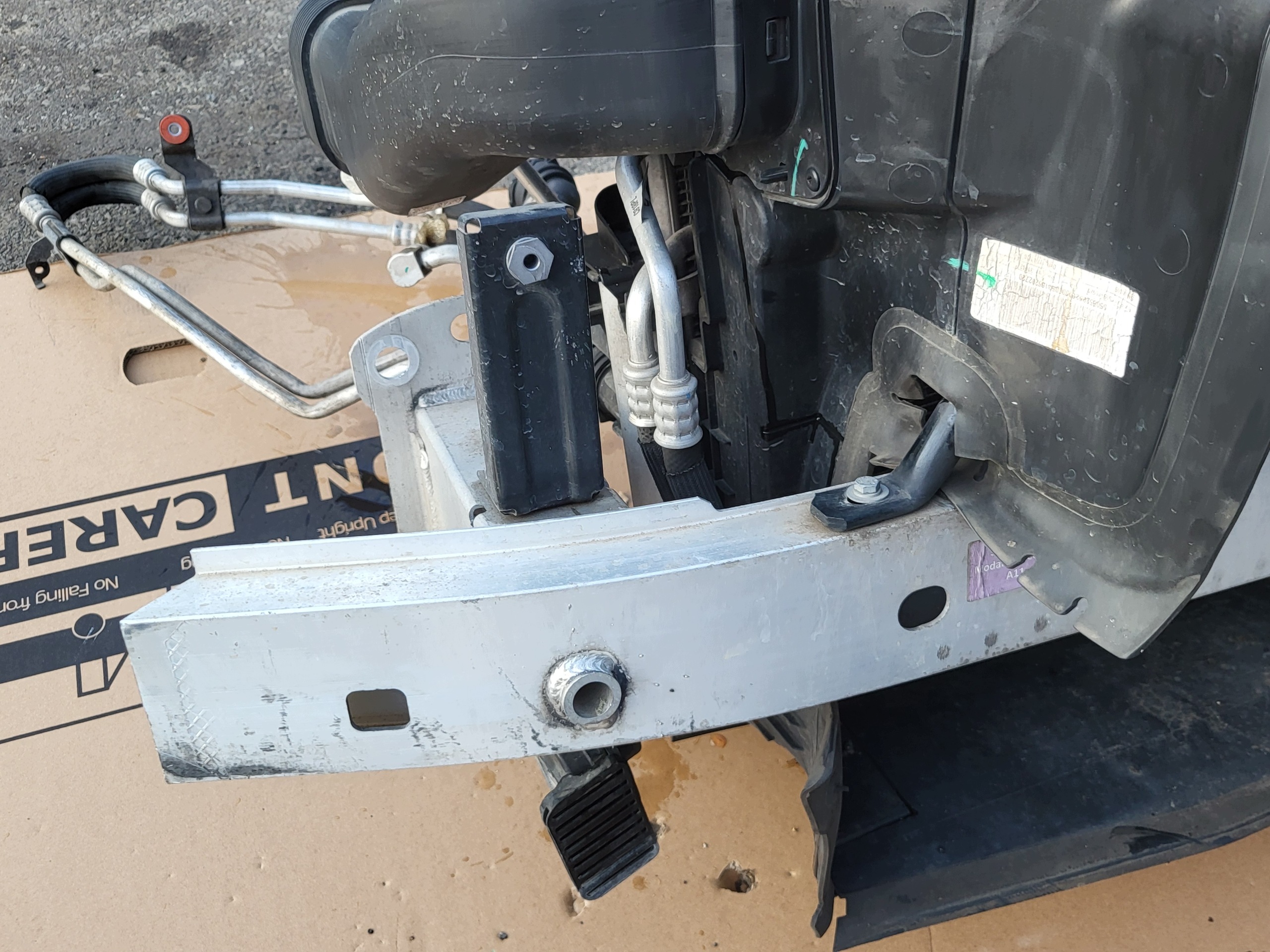 pillar iron complete front body wall sider ALFA ROMEO STELVIO 2.2D