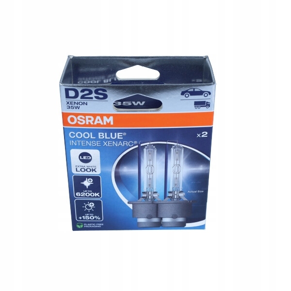 Žiarovka Cool Blue Intense D2S 85V/35W P32D-2 6200K 2 Kusy Osram
